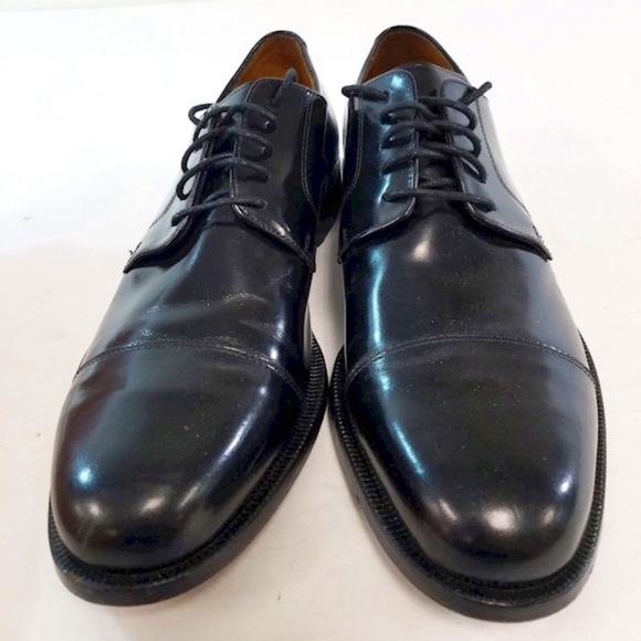 Cole Haan Black Leather Oxford Shoes Sz 10.5M ﻿ ﻿